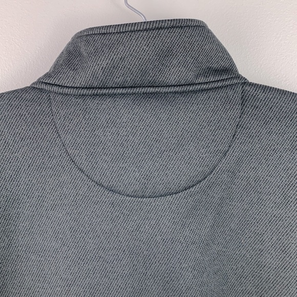 Van Heusen Flex Never Tuck Classic Fit 1/4 Zip Pullover Gray NEW! - Picture 5 of 7